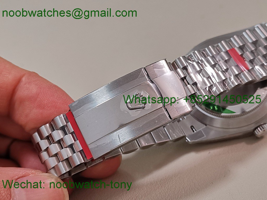 Replica Rolex DateJust 41mm 126334 V2 VSF 1:1 Best SuperClone Gray Dial Jubilee DD3235