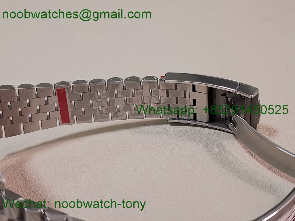Replica Rolex DateJust 41mm 126334 V2 VSF 1:1 Best SuperClone Gray Dial Jubilee DD3235
