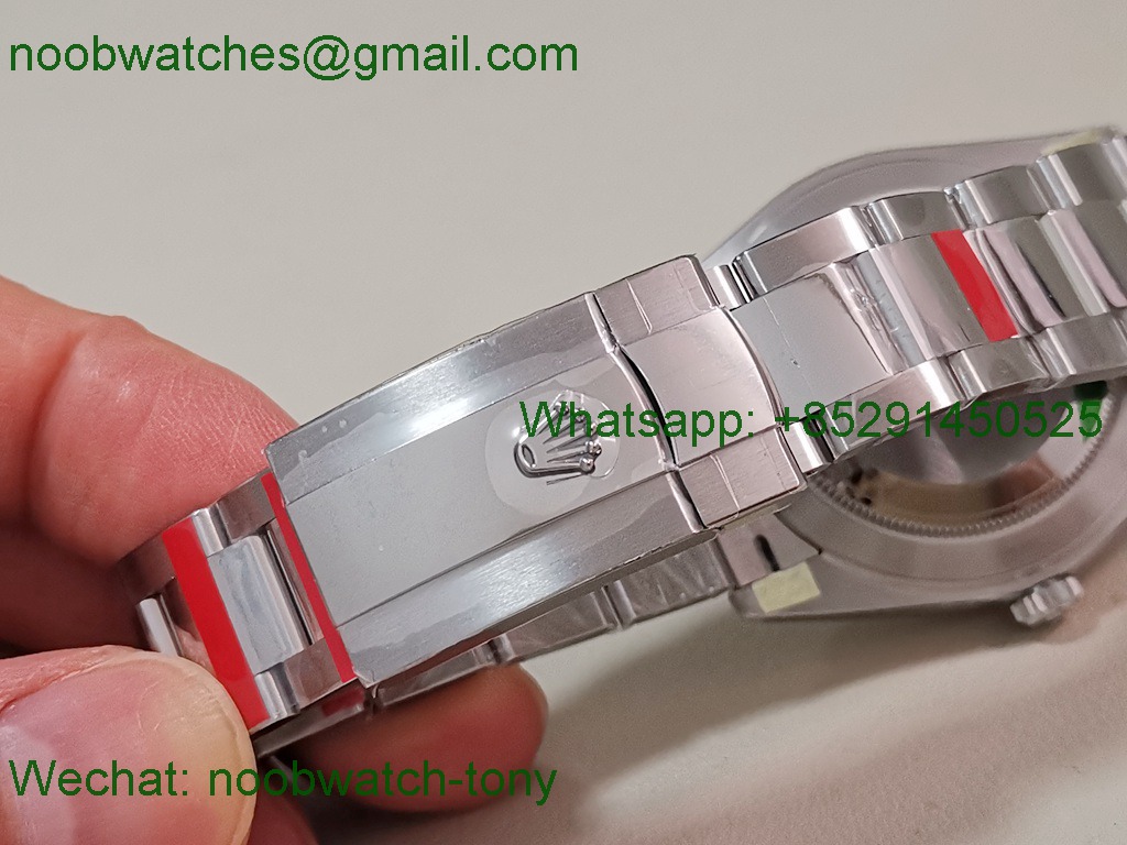 Replica Rolex DateJust 41mm 126334 V2 VSF 1:1 Best SuperClone Gray Dial Oyster DD3235