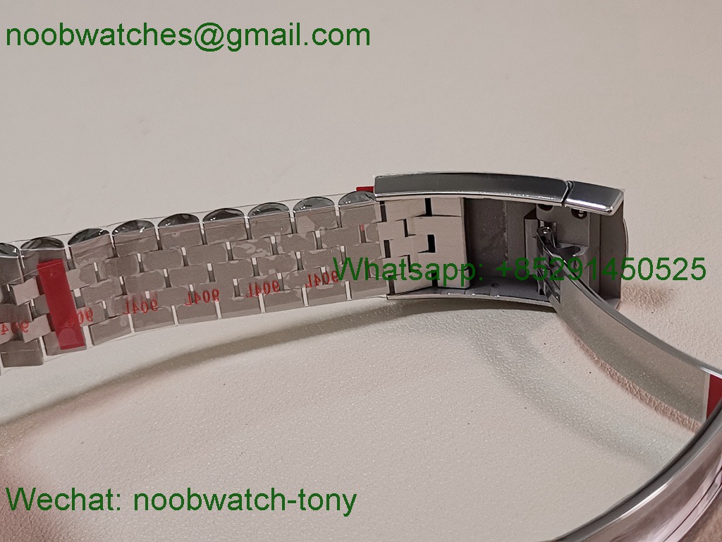 Replica Rolex DateJust 41mm 126334 V2 VSF 1:1 Best SuperClone Gray Diamond Dial Julibee DD3235