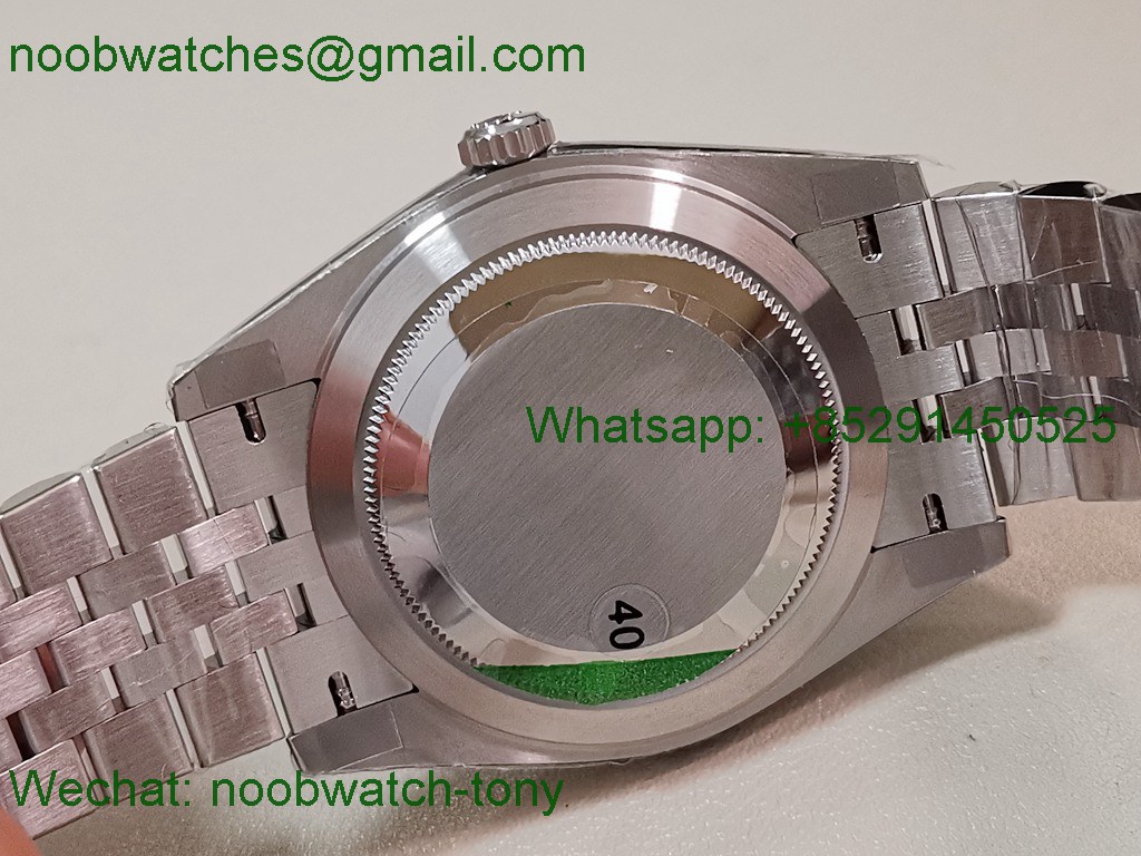 Replica Rolex DateJust 41mm 126334 V2 VSF 1:1 Best SuperClone Mint Green Dial Julibee DD3235