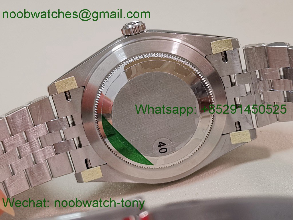 Replica Rolex DateJust 41mm 126334 V2 VSF 1:1 Best SuperClone Silver Dial Julibee DD3235