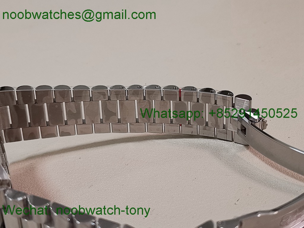 Replica Rolex DayDate 40mm 228239 VSF 1:1 Best SuperClone Black Dial President Bracelet VS3255 V2