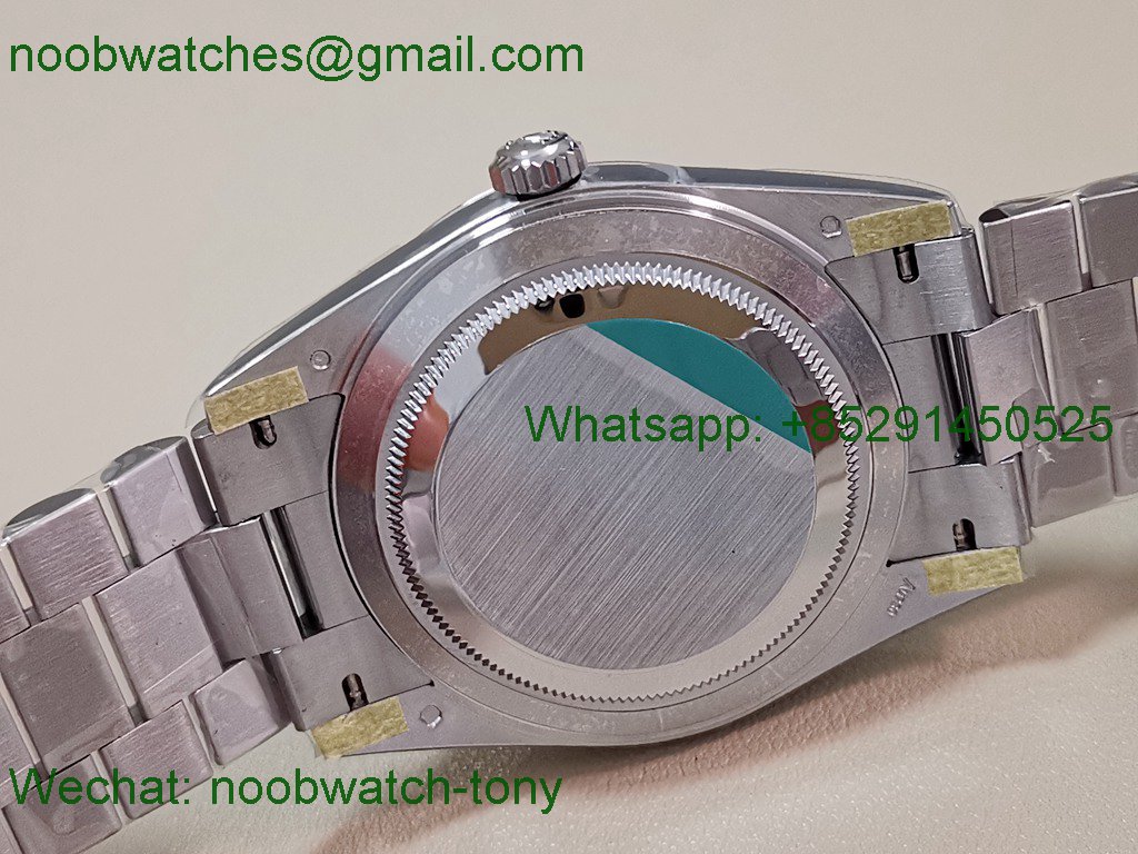 Replica Rolex DayDate 40mm CBDF 1:1 Best SuperClone Ice Blue Roma Dial VR3255 Heavy Gain Weight 210g 