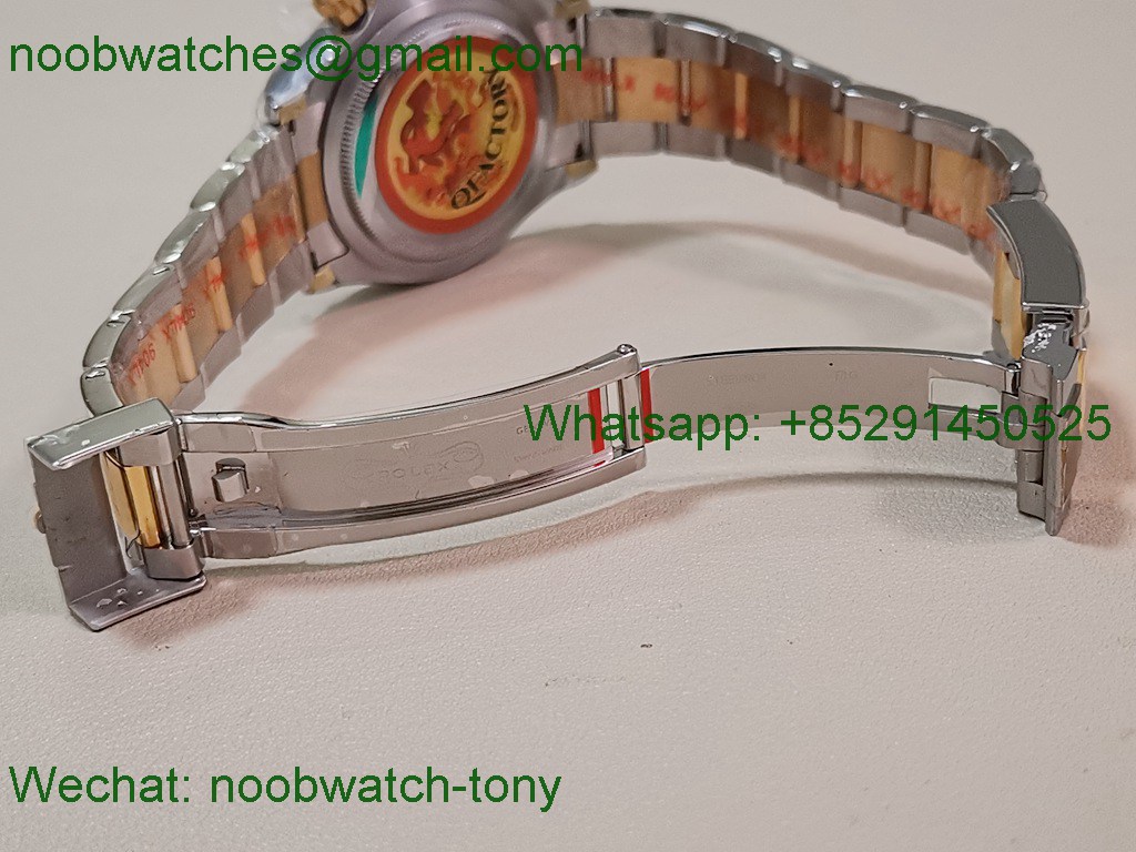 Replica Rolex Daytona 126503 SS Yellow Gold Black Dial QF V5 SH4131 Best SuperClone