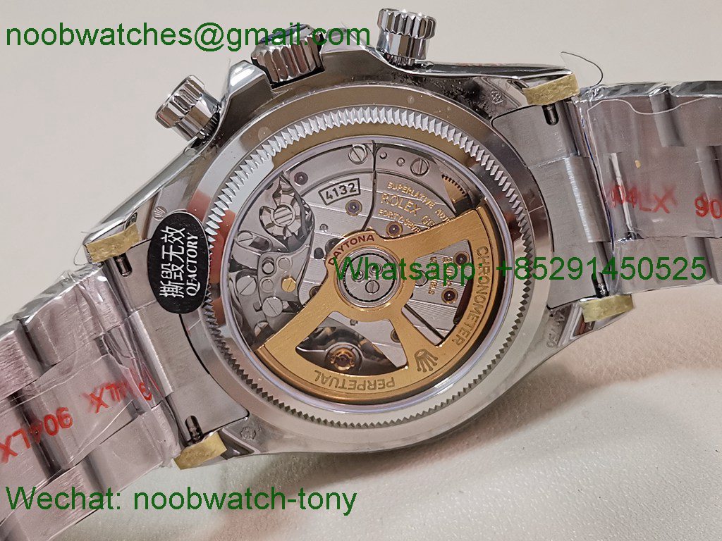 Replica Rolex Daytona 126529 Lemans Black White Dial 904L QF V6 SH4132 Best SuperCLone Heavy Gain Weight