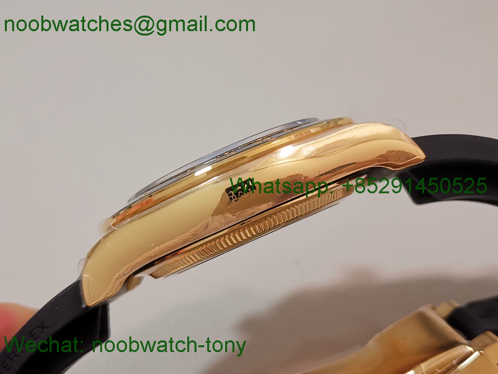 Replica Rolex Daytona 126518 Yellow Gold Tiffany Blue Dial V10 QF QF4131 Best SuperCLone Heavy Gain Weight