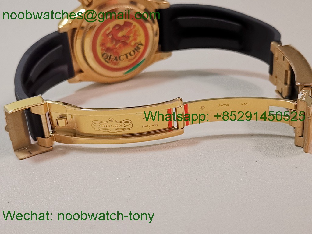 Replica Rolex Daytona 116518 Yellow Gold Paul Newman Black Dial QF V11 SH4130 Best SuperClone Heavy Gain Weight