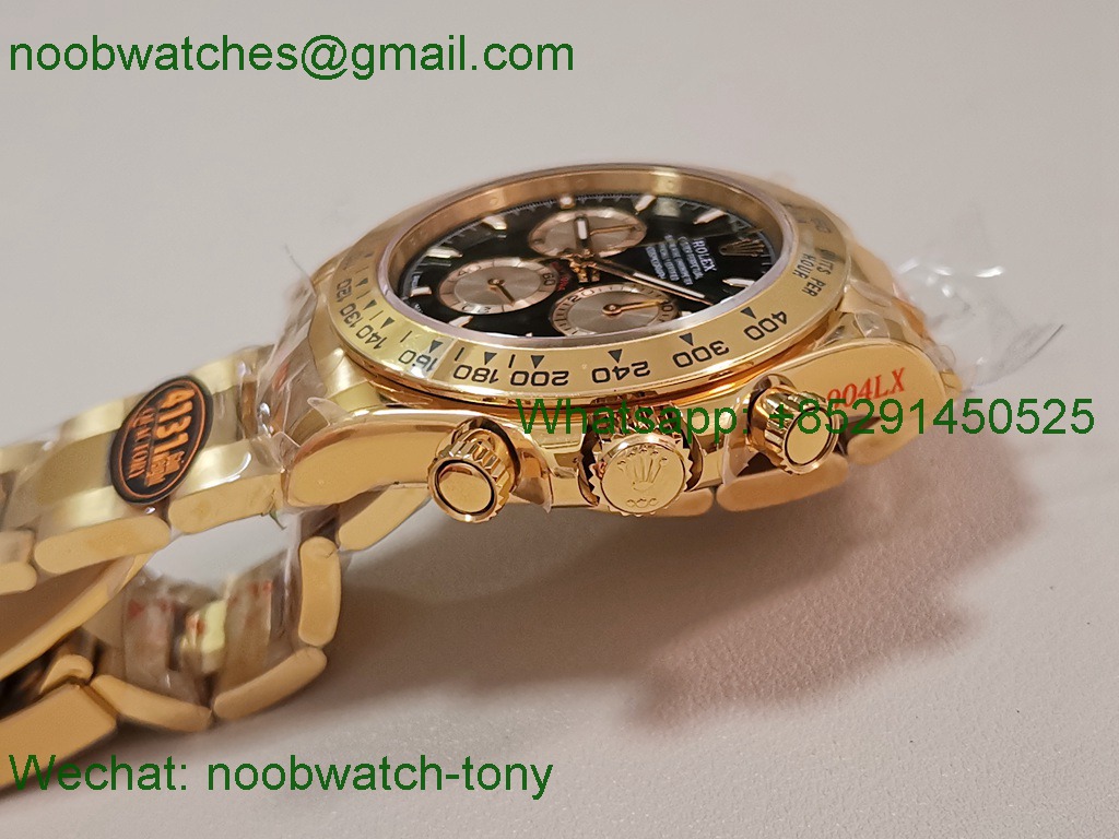 Replica Rolex Daytona 126508 Heavy Gain Weight V6 QF 1:1 Best SuperCLone Green Dial SH4131