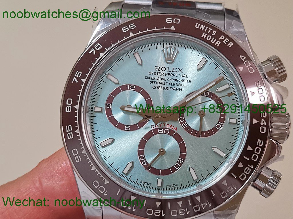 Replica Rolex Daytona 126506 Ice Blue Dial QF V5 SH4131 Best SuperClone