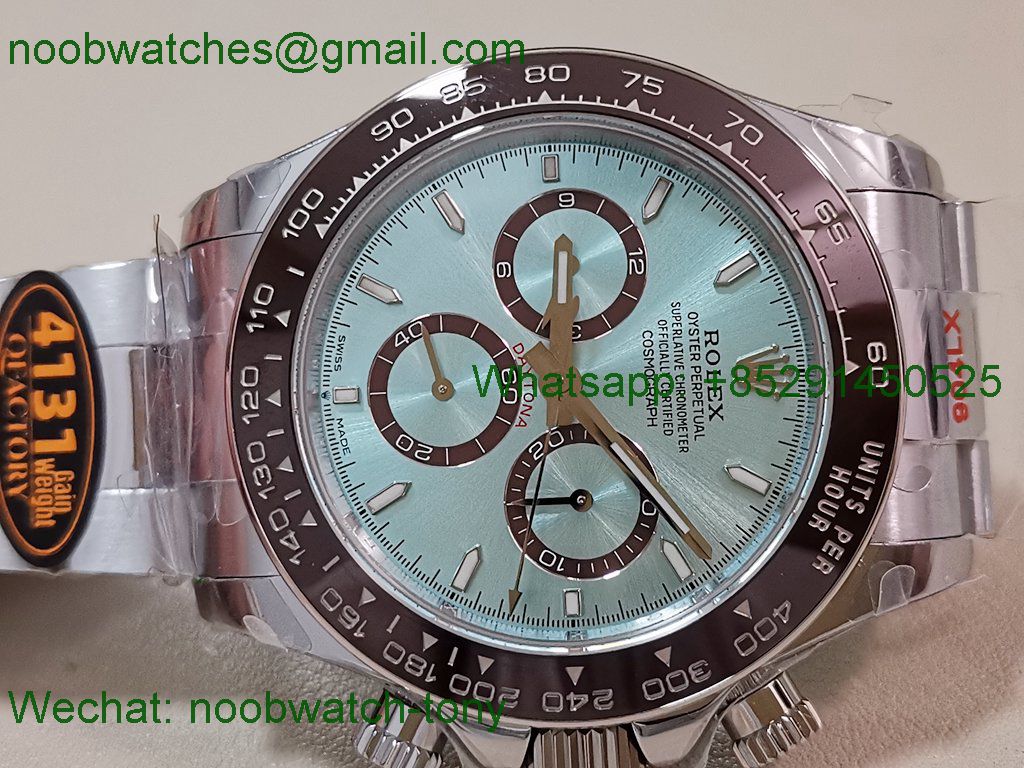 Replica Rolex Daytona 126506 Ice Blue Dial QF V5 SH4131 Best SuperClone