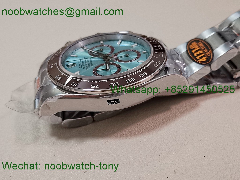 Replica Rolex Daytona 126506 Ice Blue Dial QF V5 SH4131 Best SuperClone