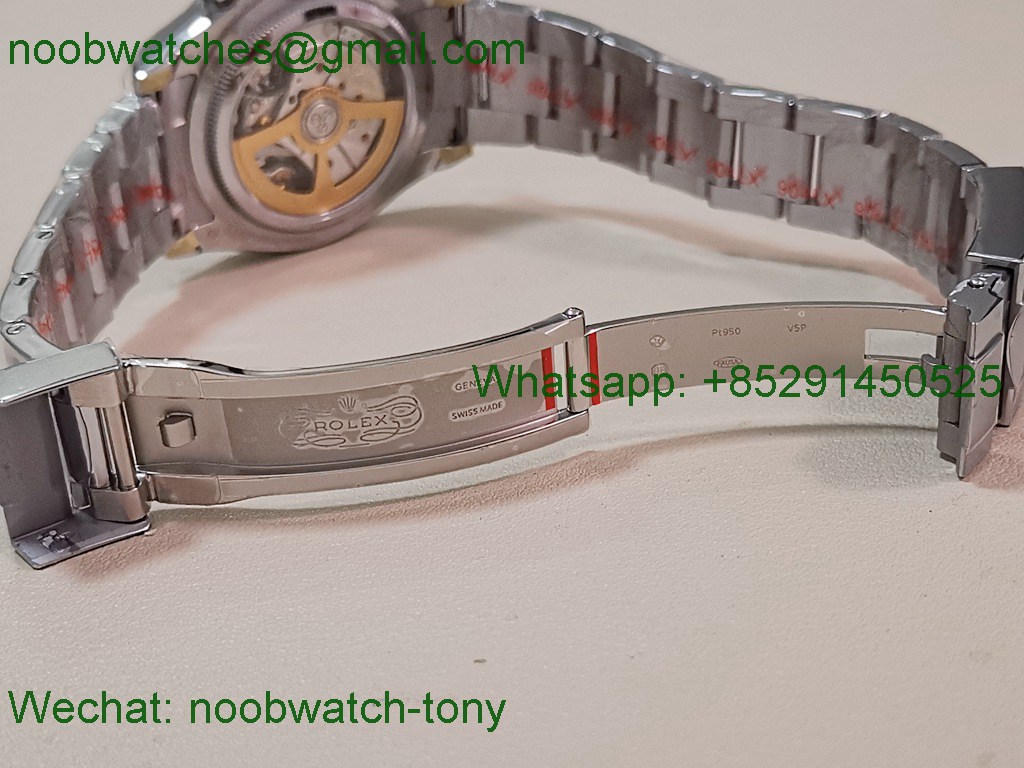 Replica Rolex Daytona 126506 Gain Weight Heavy QF 1:1 Best SuperClone Ice Blue Diamond Dial SH4131 V6