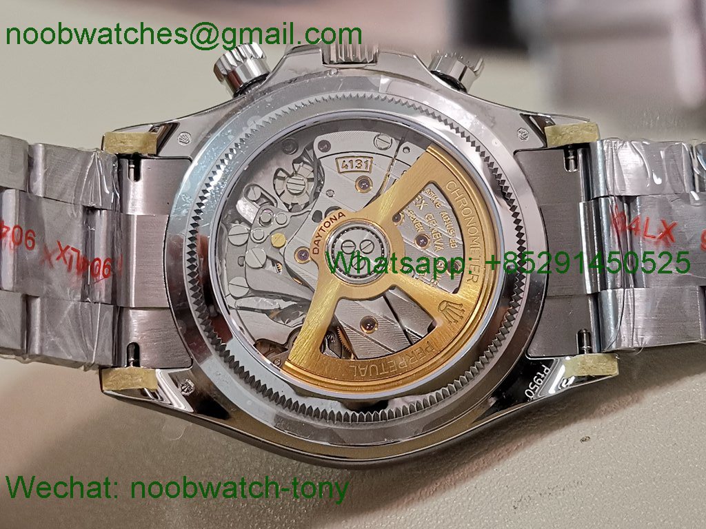 Replica Rolex Daytona 126506 Gain Weight Heavy QF 1:1 Best SuperClone Ice Blue Diamond Dial SH4131 V6
