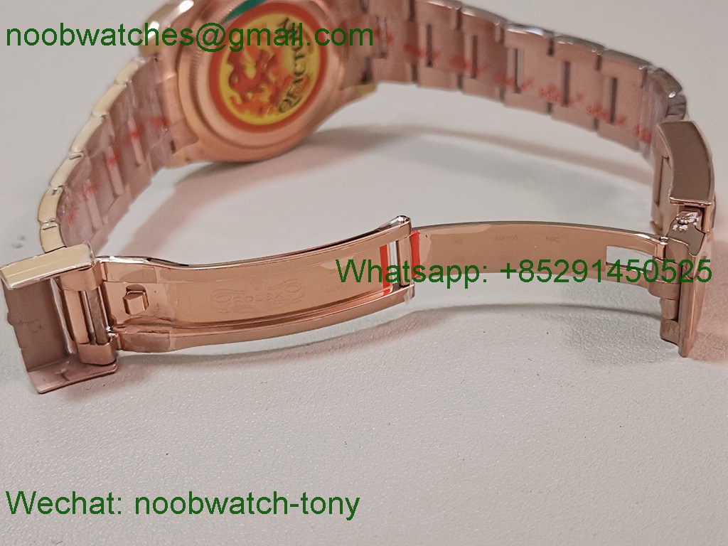Replica Daytona 126505 Rose Gold RG Diamond Dial QF V6 SH4131 Heavy Gain Weight SuperClone Best 