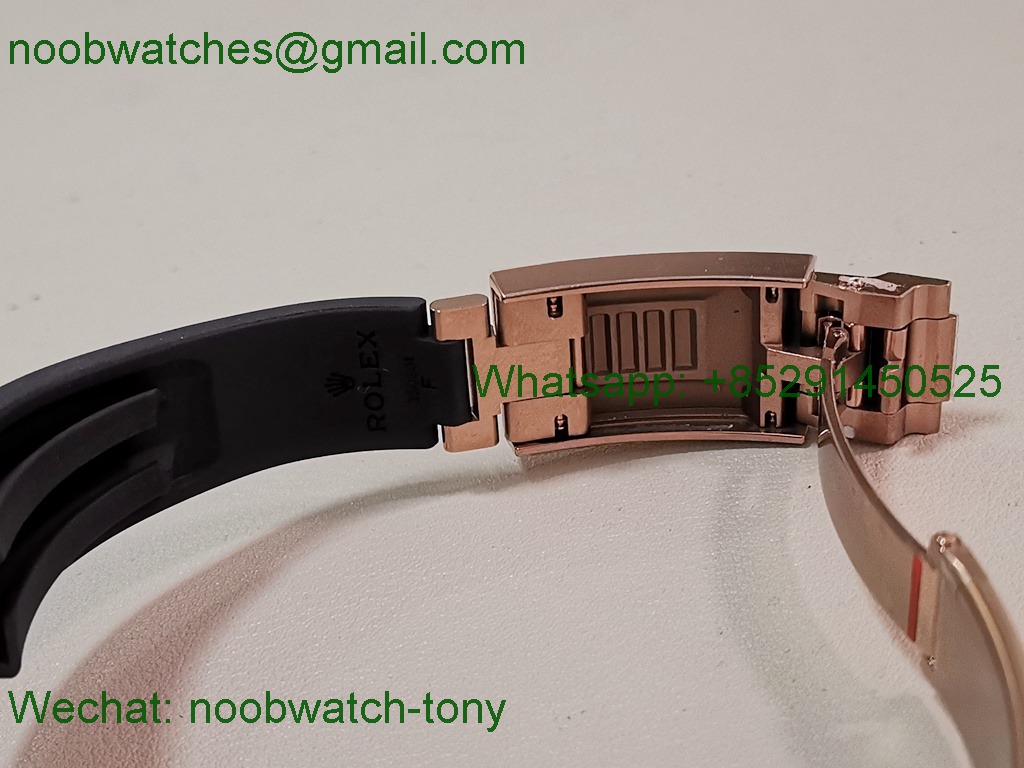 Replica Rolex Daytona 126515 Rose Gold Brown Dial V10 QF QF4131 Heavy Gain Weight Best SuperClone