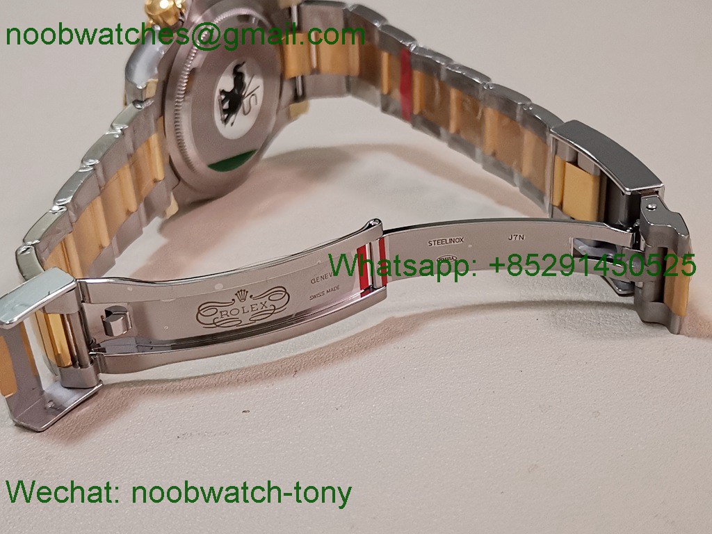 Replica Rolex Daytona 126503 SS Yellow Gold Heavy Gain Weight VSF 1:1 Best SuperClone Black Dial DD4131