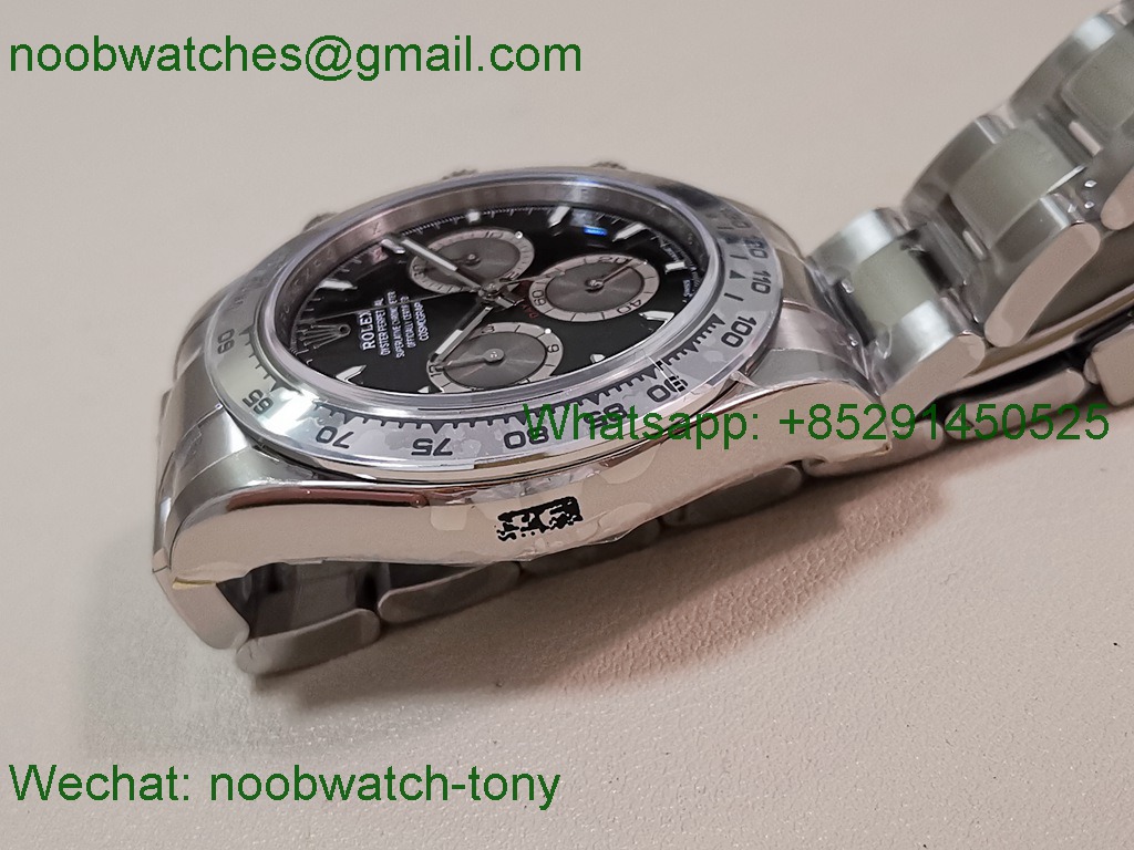 Replica Rolex Daytona 126509 Heavy Gain Weight V3 VSF 1:1 Best SuperClone Black Silver Dial DD4131