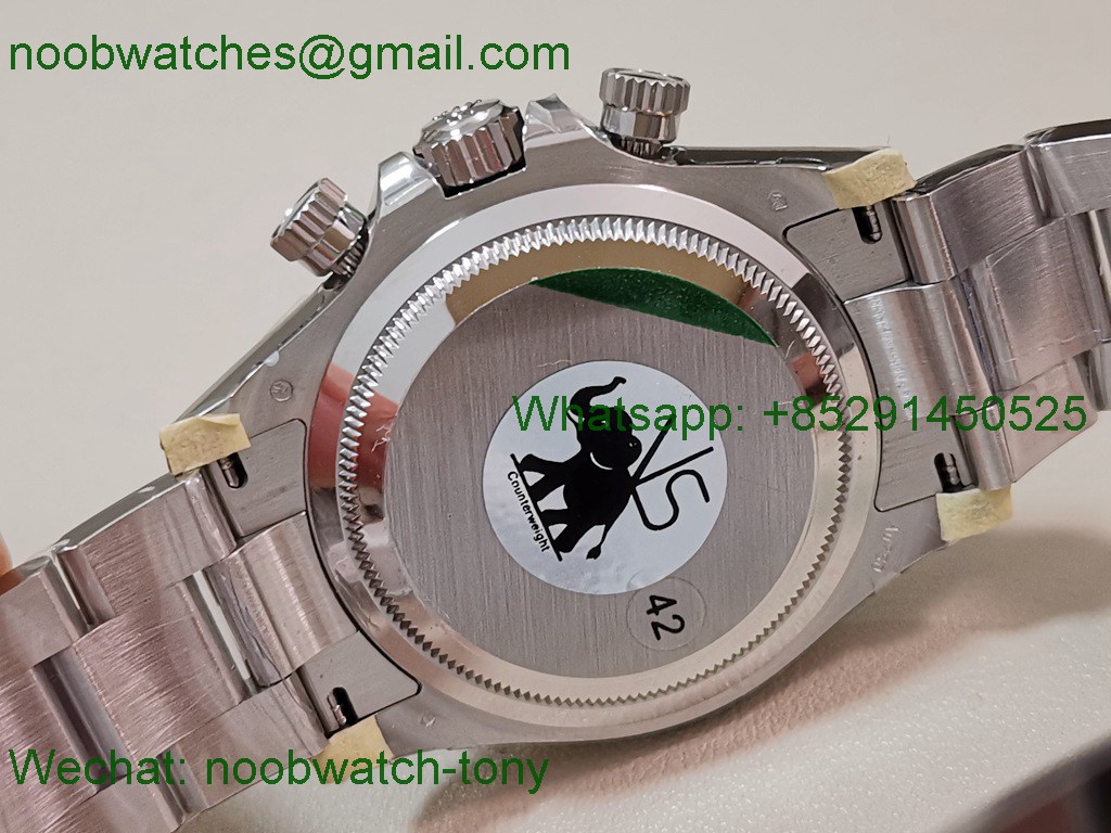 Replica Rolex Daytona 126509 Heavy Gain Weight V3 VSF 1:1 Best SuperClone Black Silver Dial DD4131