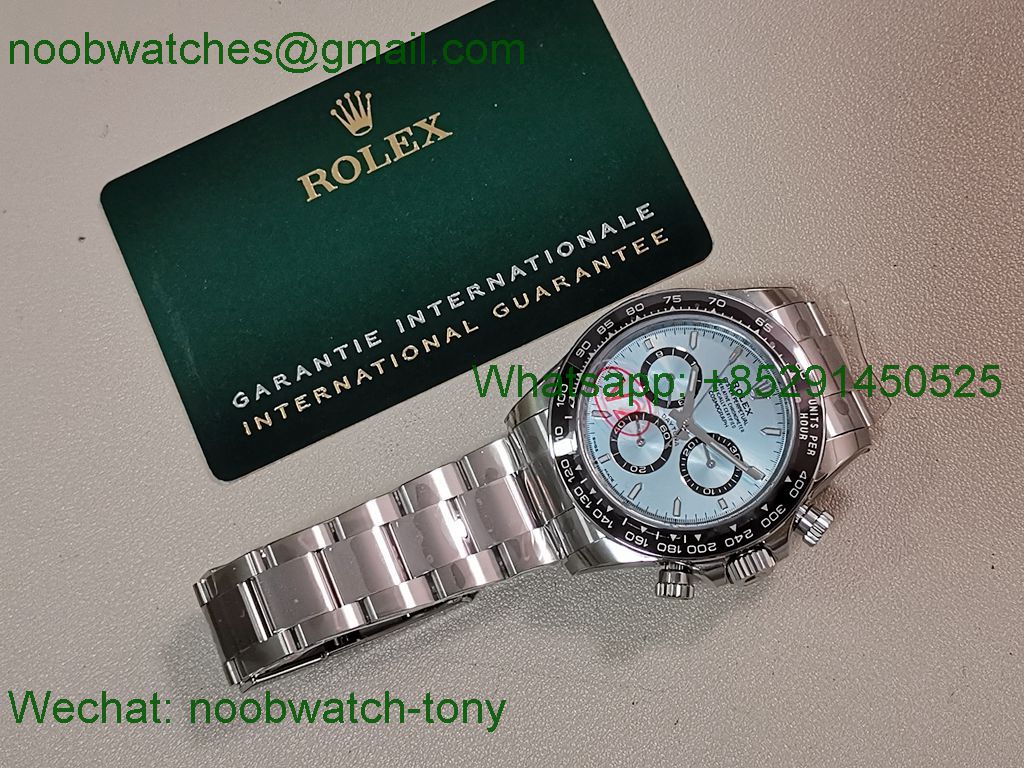 Replica Rolex Daytona 126506 Heavy Gain Weight VSF 1:1 Best SuperClone Ice Blue Dial DD4131