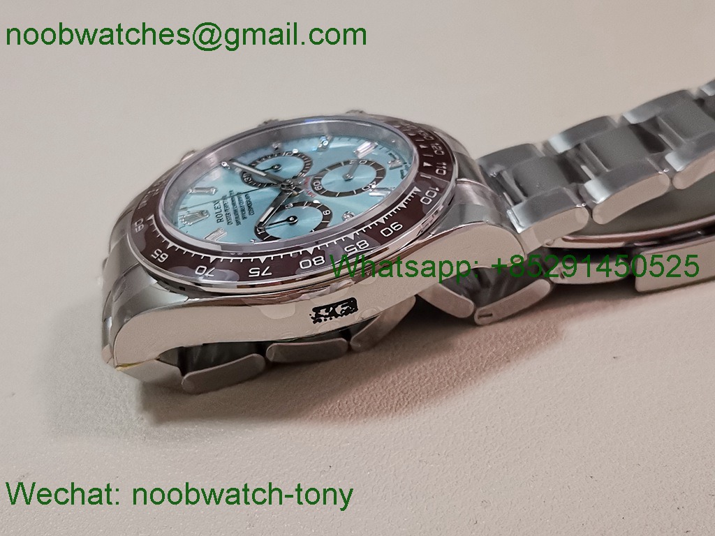 Replica Rolex Daytona 126506 Heavy Gain Weight VSF 1:1 Best Ice Blue Diamond Dial DD4131