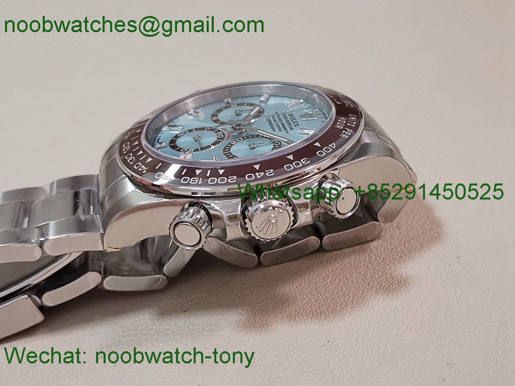 Replica Rolex Daytona 126506 Heavy Gain Weight VSF 1:1 Best Ice Blue Diamond Dial DD4131