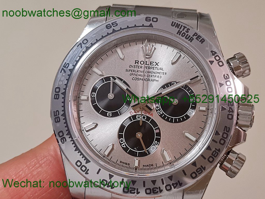 Replica Rolex Daytona 126509 Heavy Gain Weight V3 VSF 1:1 Best SuperClone Silver Dial DD4131
