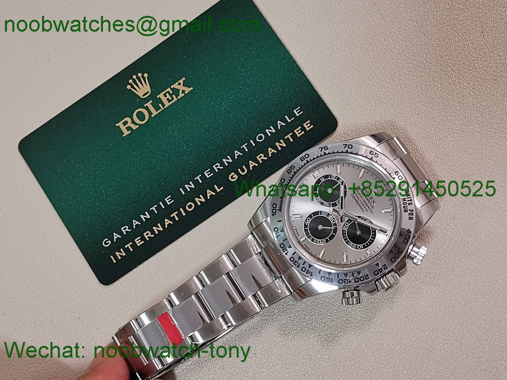 Replica Rolex Daytona 126509 Heavy Gain Weight V3 VSF 1:1 Best SuperClone Silver Dial DD4131