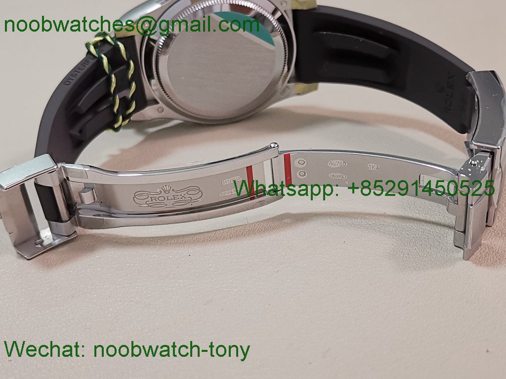 Replica Rolex Daytona 126519 White Gold Black Dial CBD Factory 4131 Heavy Gain Weight Best SuperClone OysterFlex