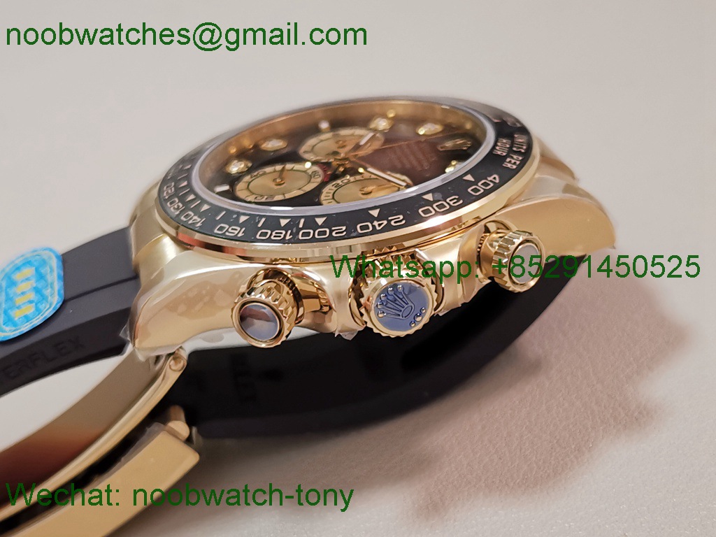 Replica Rolex Daytona 126515 Yellow Gold Black Dial CBD Factory 4131 Heavy Gain Weight Best SuperClone