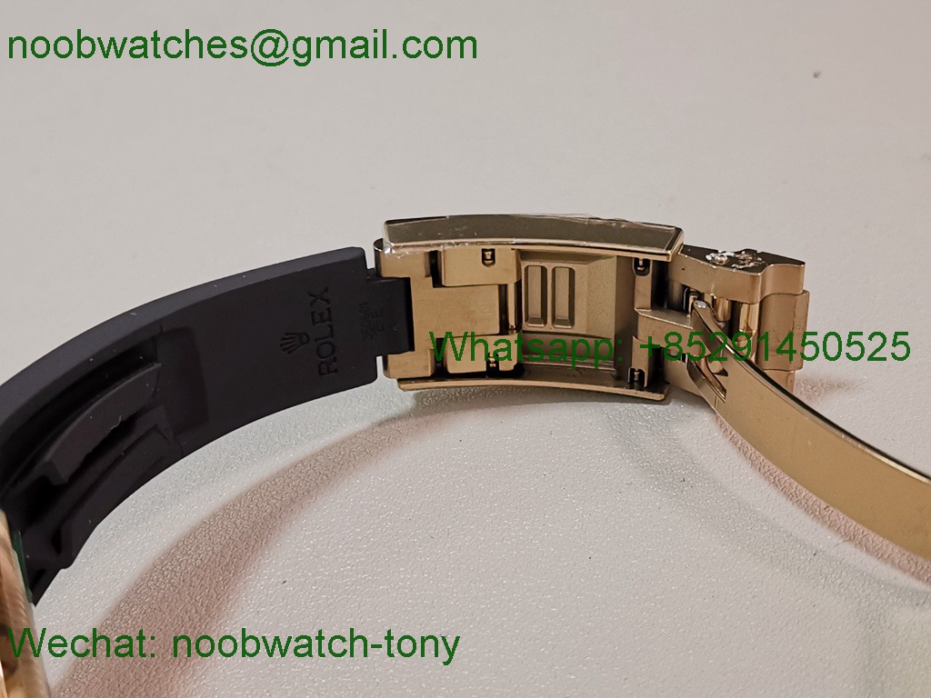Replica Rolex Daytona 126515 Yellow Gold Black Dial CBD Factory 4131 Heavy Gain Weight Best SuperClone