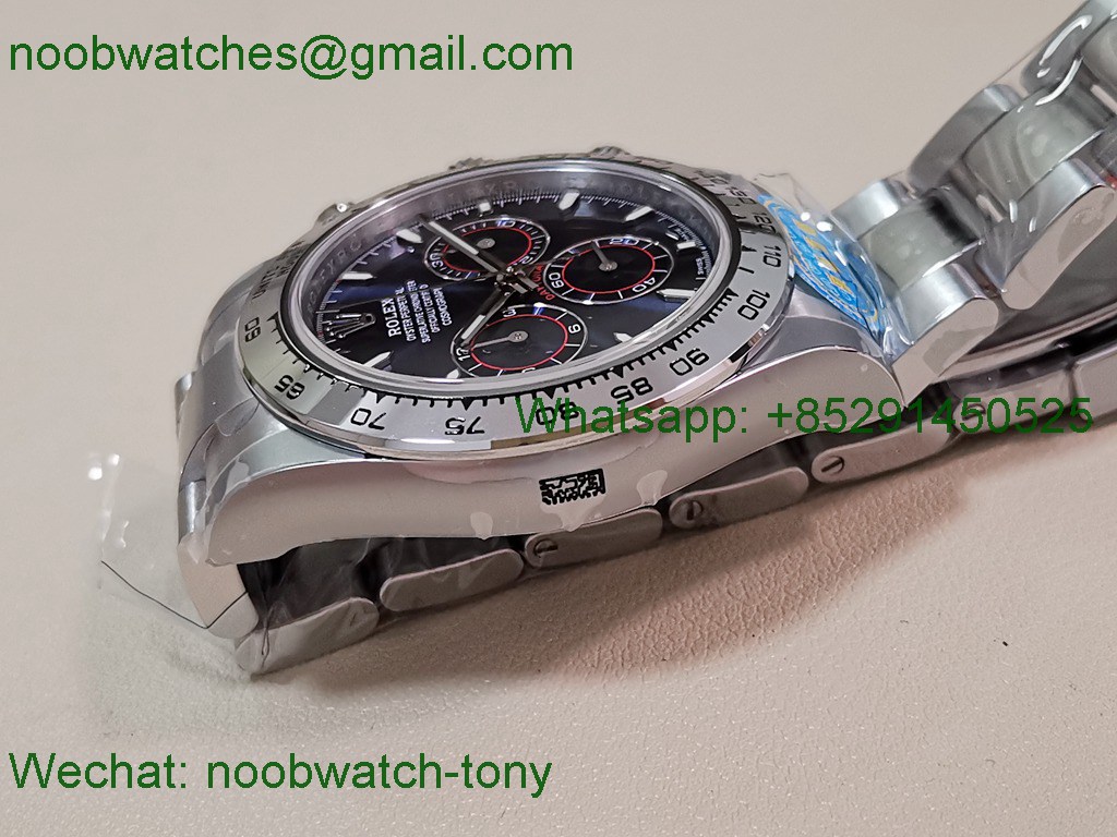 Replica Rolex Daytona 126509 904L White Gold Blue Dial CBD Factory 4131 Heavy Gain Weight Best SuperCLone