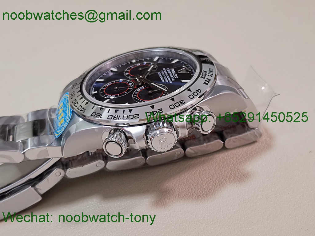 Replica Rolex Daytona 126509 904L White Gold Blue Dial CBD Factory 4131 Heavy Gain Weight Best SuperCLone