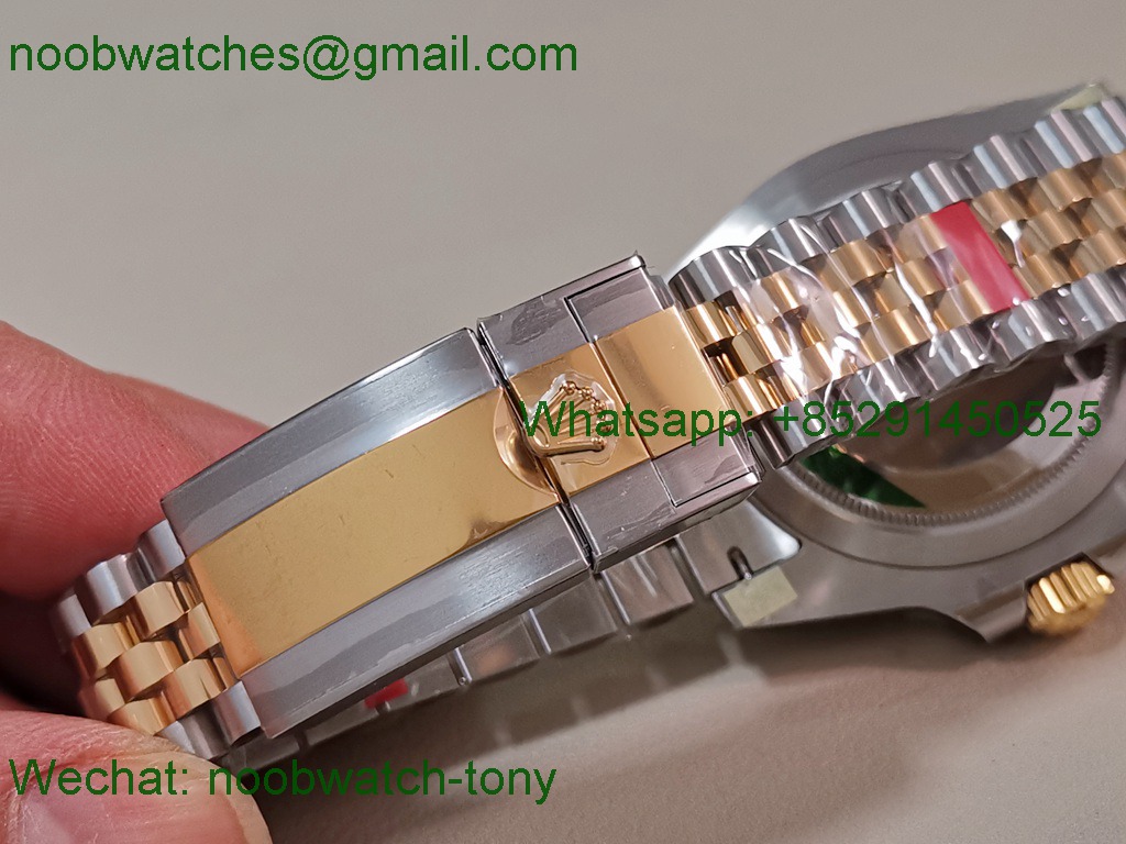 Replica Rolex GMT II 126713 GRNR SS Yellow Gold VSF 1:1 Best SuperCLone Black Dial Jubilee DD3285 Heavy Gain Weight