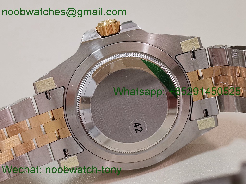 Replica Rolex GMT II 126713 GRNR SS Yellow Gold VSF 1:1 Best SuperCLone Black Dial Jubilee DD3285 Heavy Gain Weight