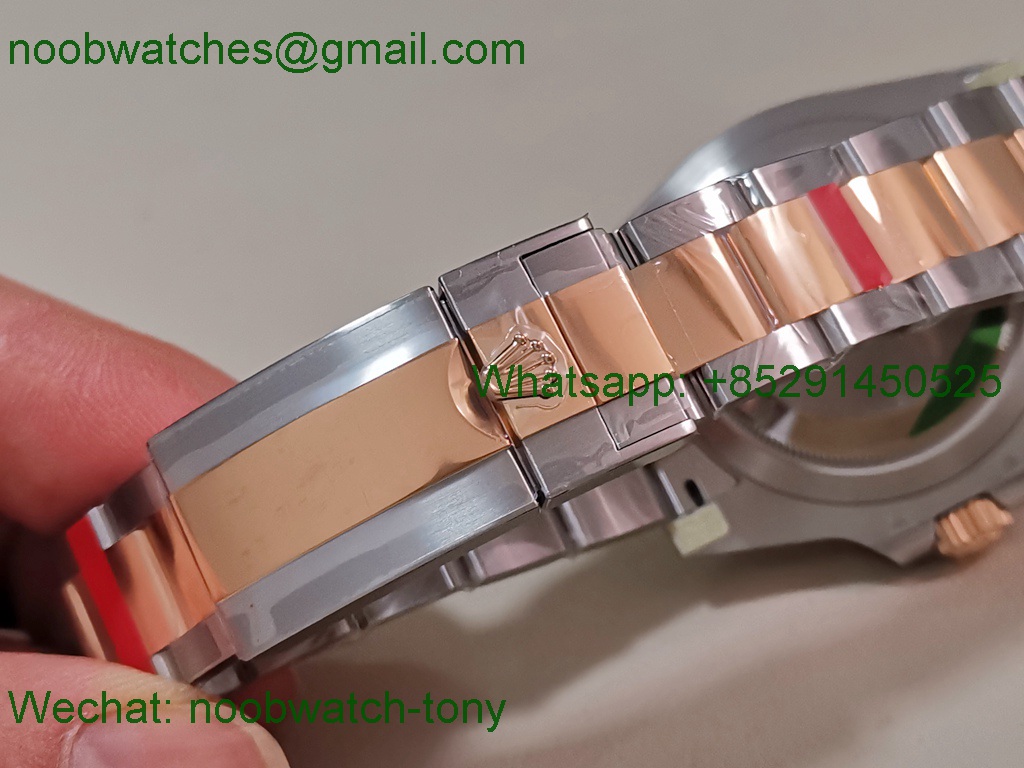 Replica Rolex GMT II 126711 CHNR SS Rose Gold VSF 1:1 Best SuperCLone DD3285 Heavy Gain Weight 