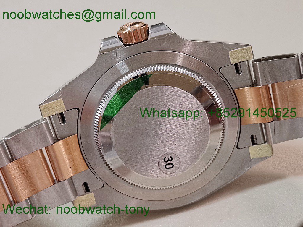 Replica Rolex GMT II 126711 CHNR SS Rose Gold VSF 1:1 Best SuperCLone DD3285 Heavy Gain Weight 