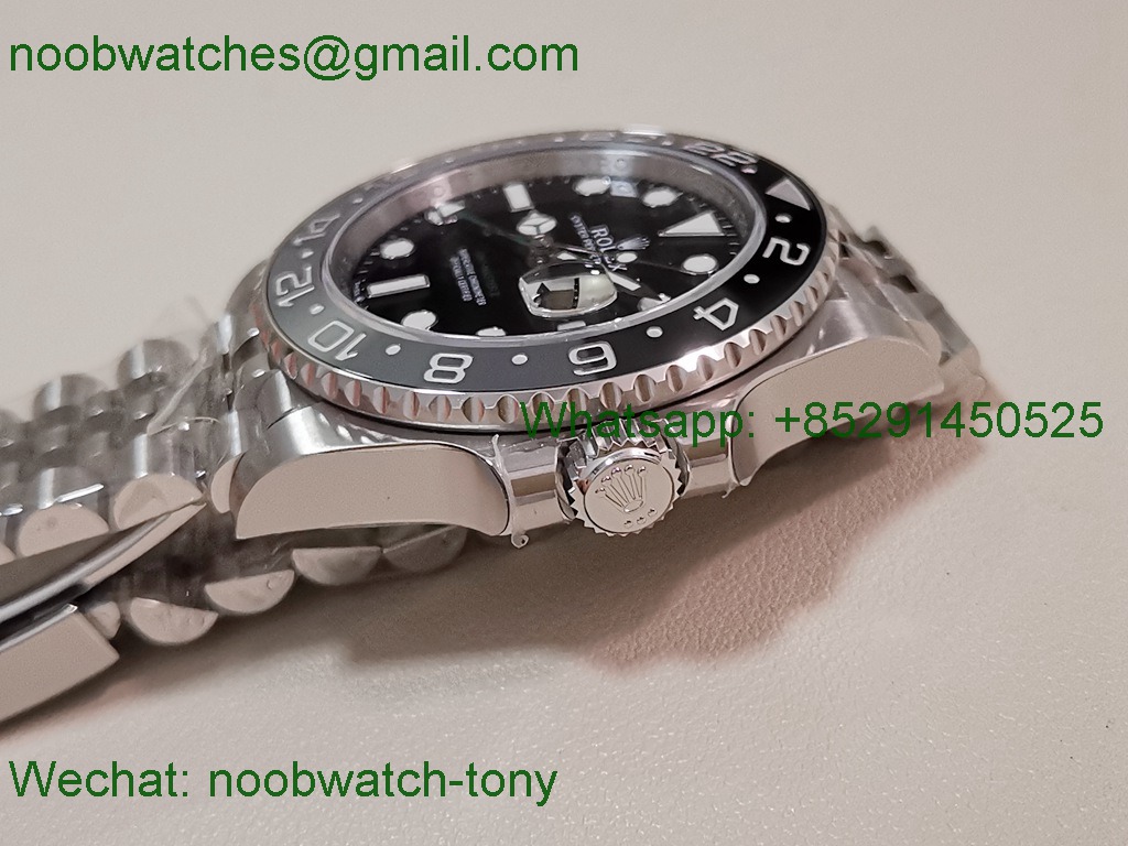 Replica Rolex GMT II 126720 GRNR Bruce Wayne Black Gray VSF SuperClone Best Jubilee DD3285 V3