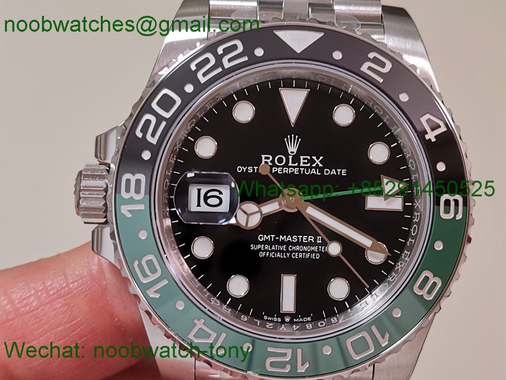 Replica Rolex GMT II 126720 VTNR Sprite VSF 1:1 Best SuperClone Jubilee DD3285 V3