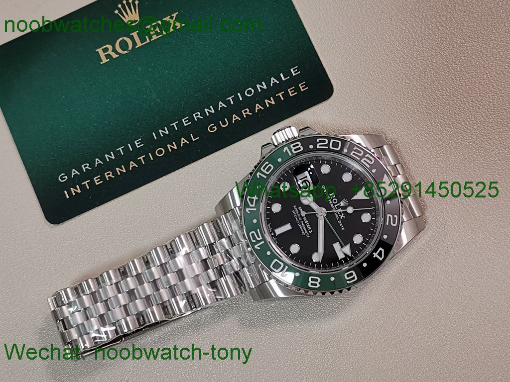 Replica Rolex GMT II 126720 VTNR Sprite VSF 1:1 Best SuperClone Jubilee DD3285 V3