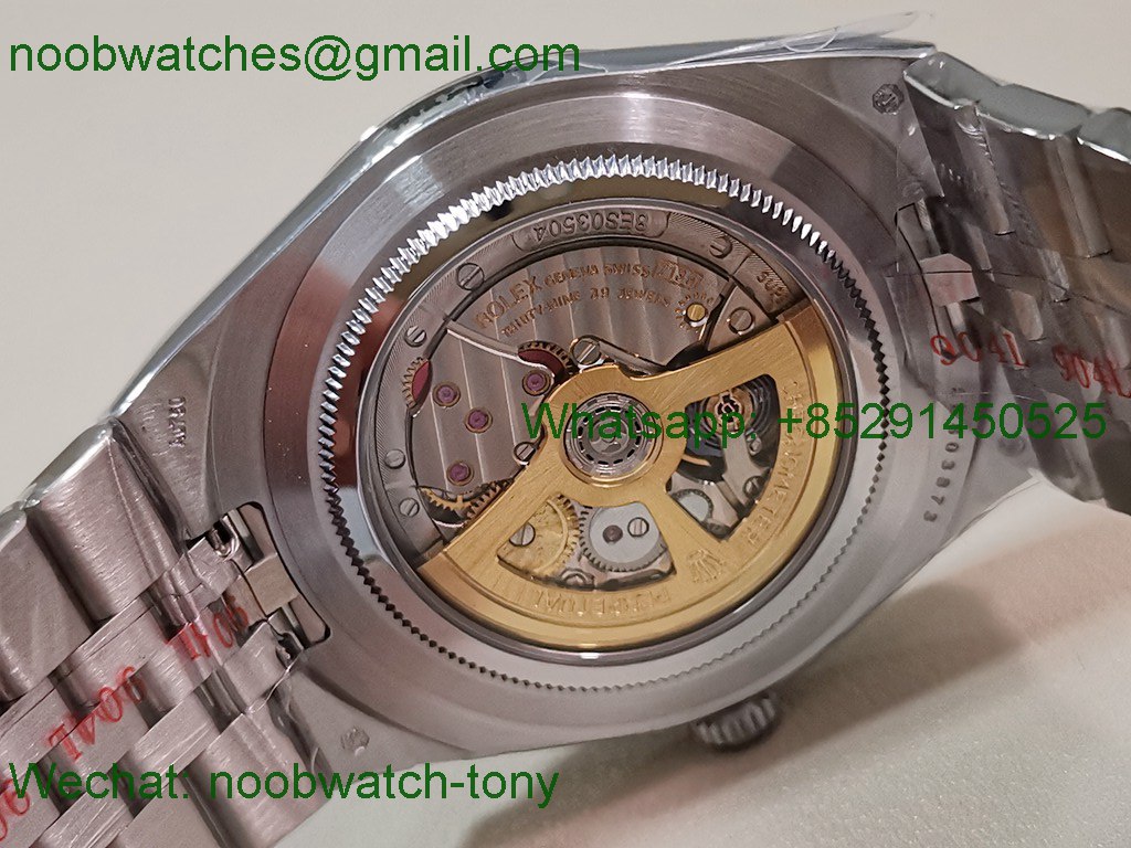 Replica Rolex Land Dweller 127386 ESF White Dial A7135 Best SuperClone 