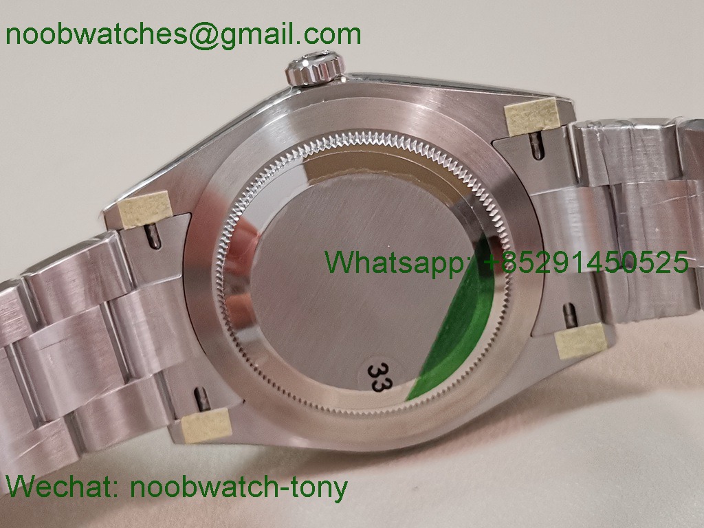 Replica ROLEX Oyster Perpetual 126000 36mm Silver Dial VSF 1:1 Best SuperClone VS3235