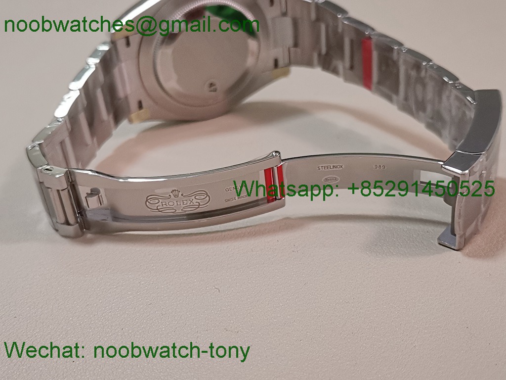 Replica Rolex Oyster Perpetual 36mm 126000 VSF 1:1 Best SuperClone 2025 Mint Green Dial VS3230