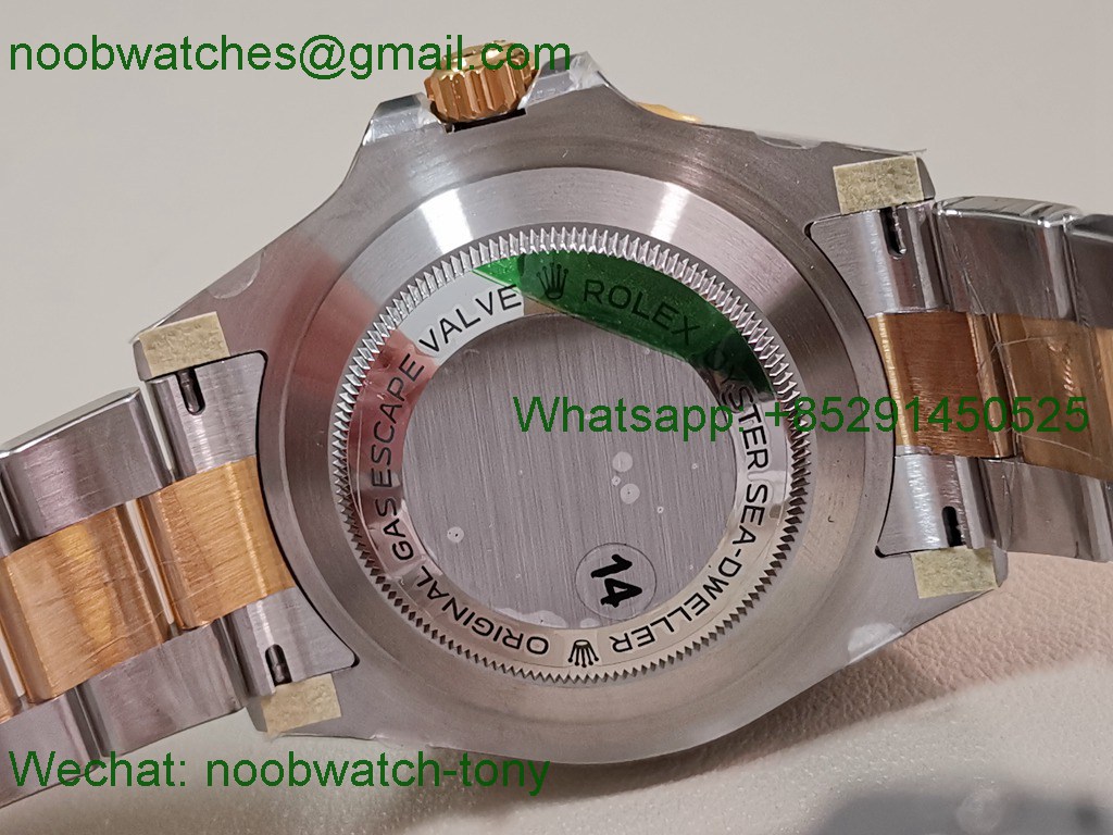 Replica Rolex Sea-Dweller 126603 SS Yellow Gold VSF 1:1 Best SuperClone Black Dial VS3235 V3