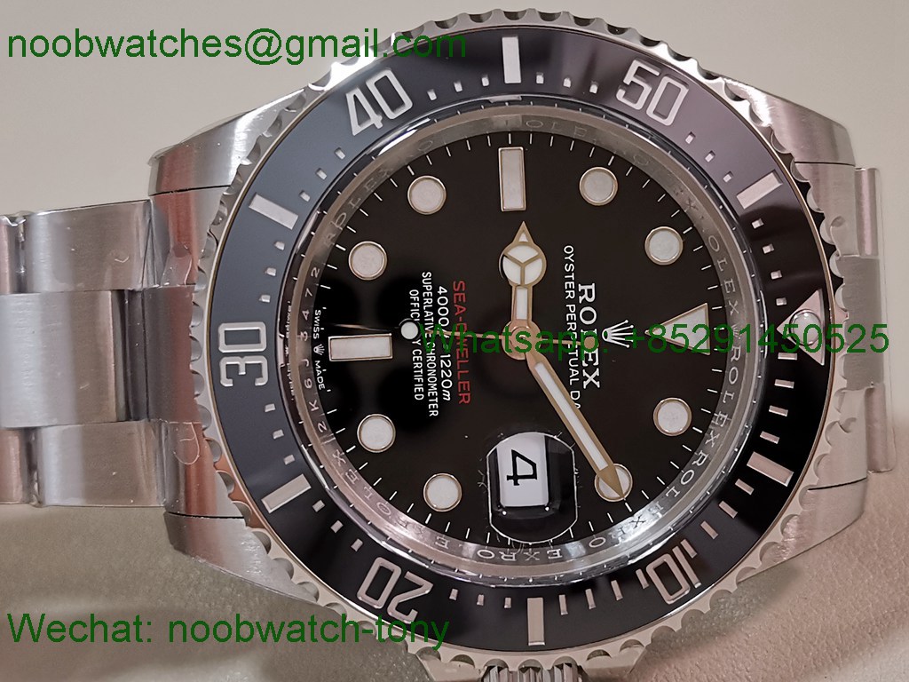 Replica Rolex Sea-Dweller 126600 Black Dial VSF 1:1 Best SuperClone VS3235 V3