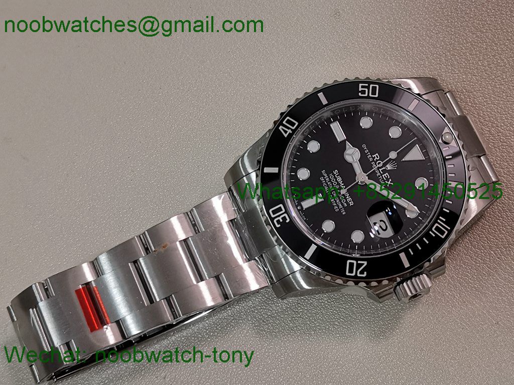 Replica Rolex Submariner 41mm 126610 LN Black Ceramic VSF 1:1 Best SuperClone VS3235