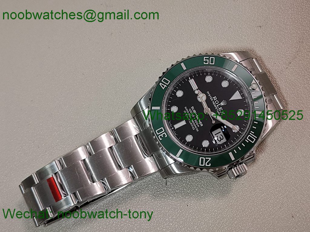 Replica Rolex Submariner 41mm 126610 LV Green Ceramic VSF 1:1 Best SuperClone VS3235