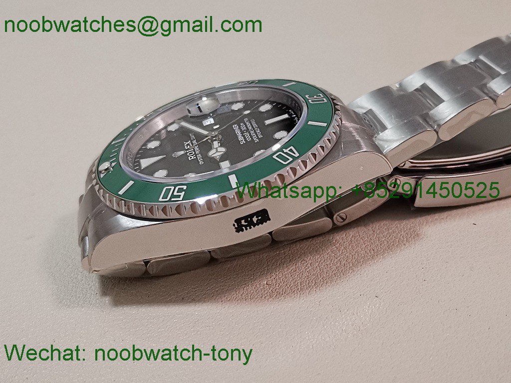 Replica Rolex Submariner 41mm 126610 LV Green Ceramic VSF 1:1 Best SuperClone VS3235