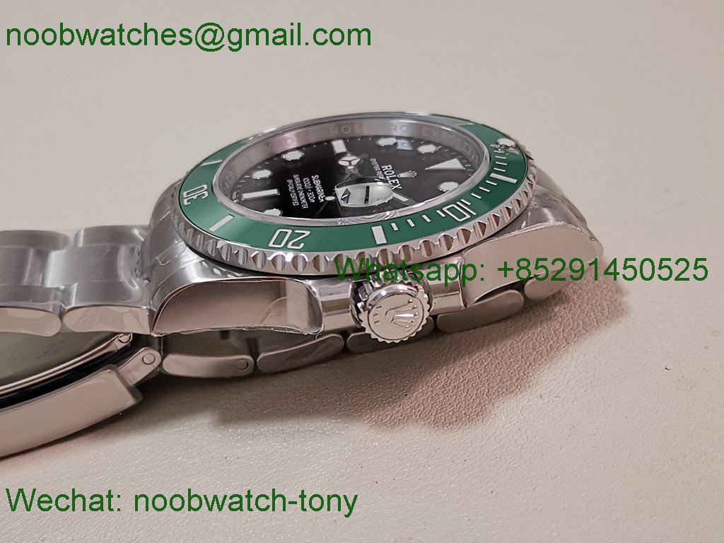 Replica Rolex Submariner 41mm 126610 LV Green Ceramic VSF 1:1 Best SuperClone VS3235