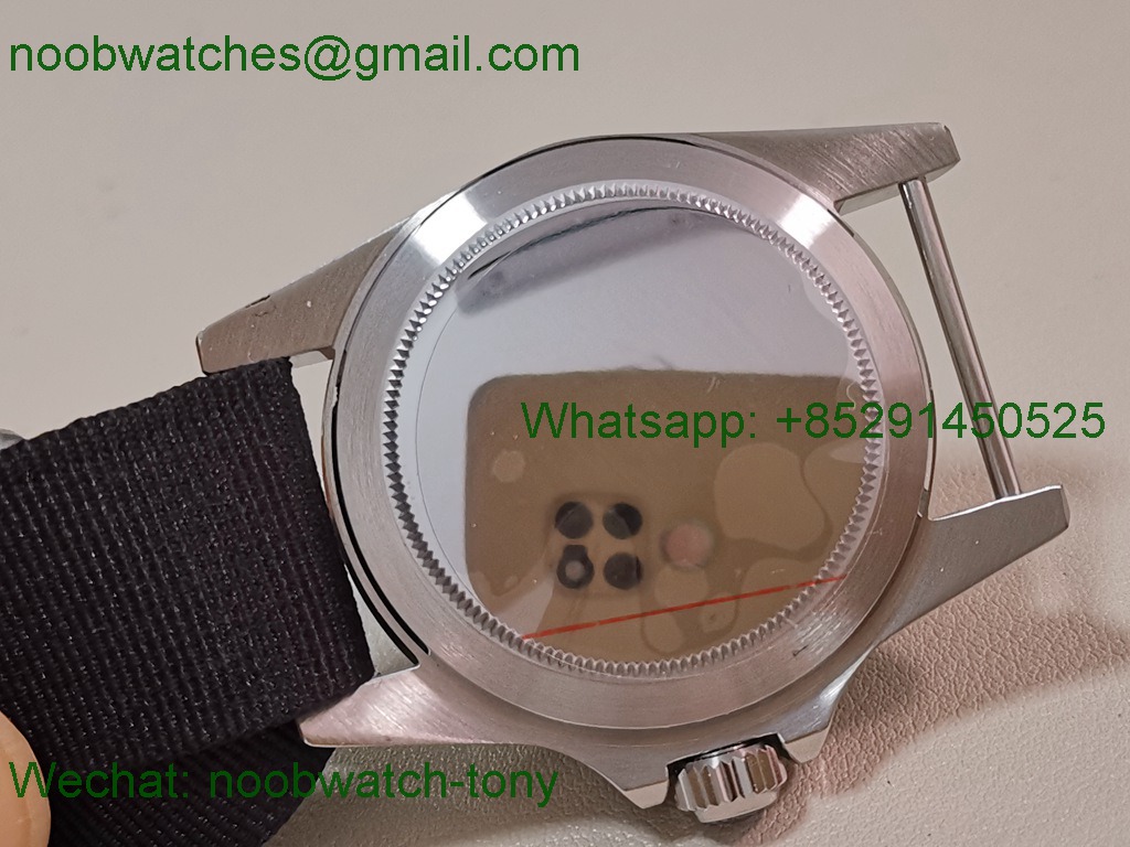 Replica Rolex Submariner Vintage JKF Best Black Dial NYLON Strap A2836